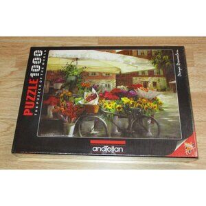 Anatolian Puzzle 1000 Piece - Spring In The Basket - Jan McLaughlin NEW & Sealed